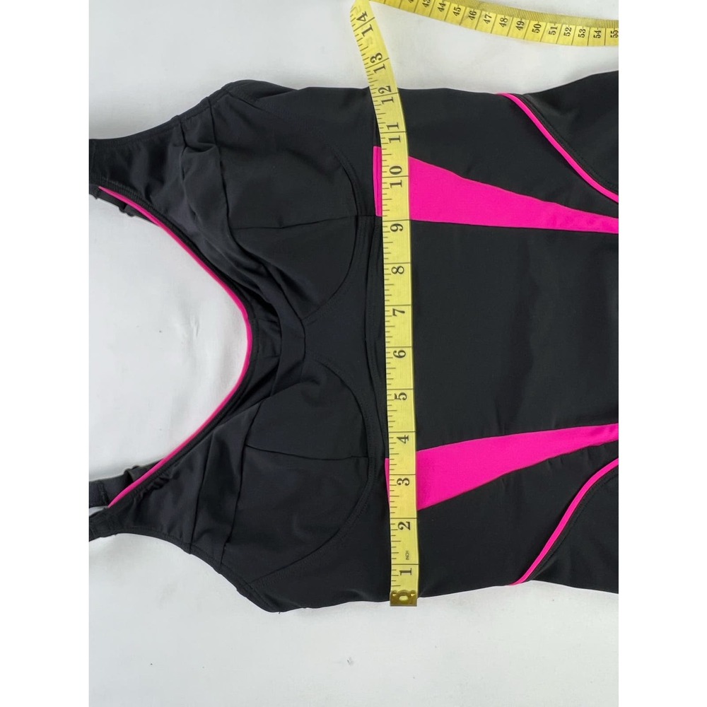 Arena Fixa Black/Fuchsia Legsuit Swimsuit Women’s Size 34 NWT - Picture 6 of 7